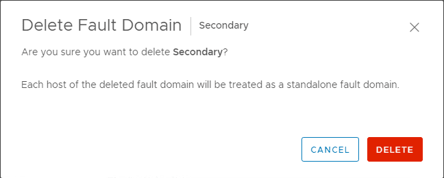 Confirm-fault-domain-deletion
