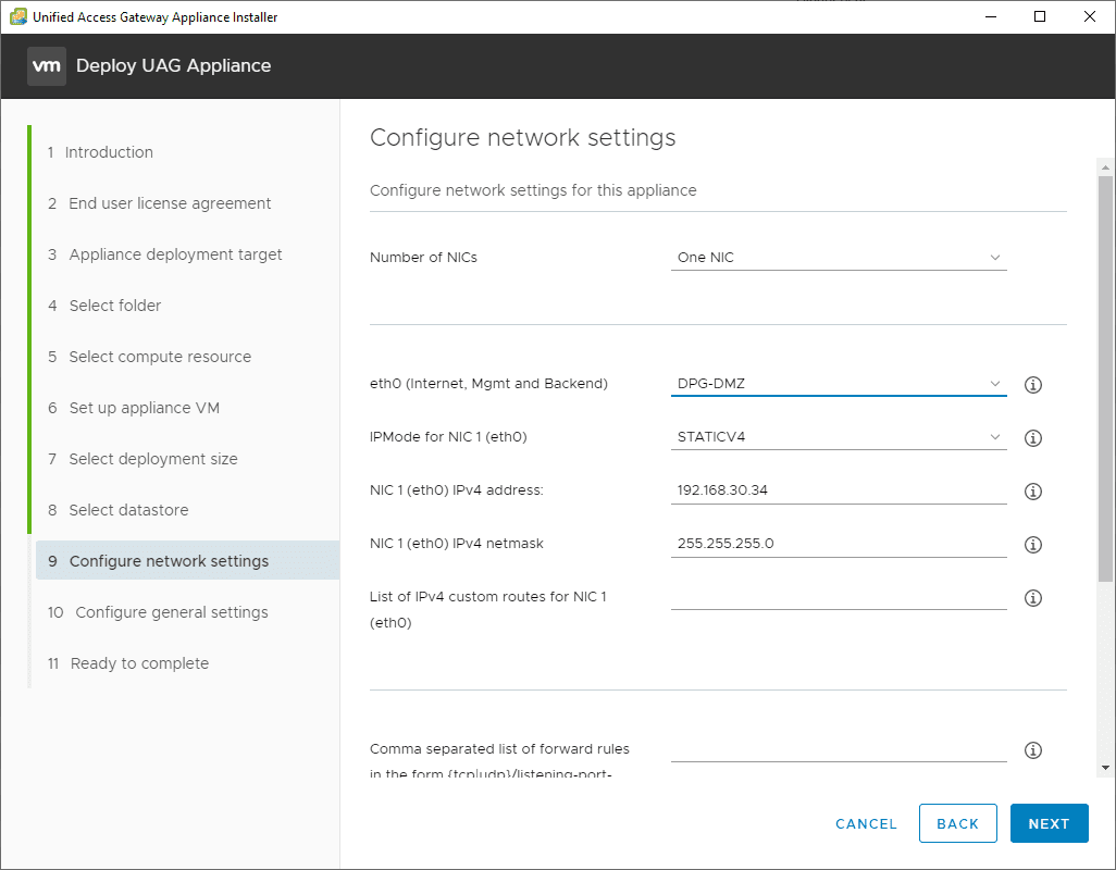 Configure-network-settings