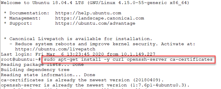 Install-Open-SSH-and-certificates