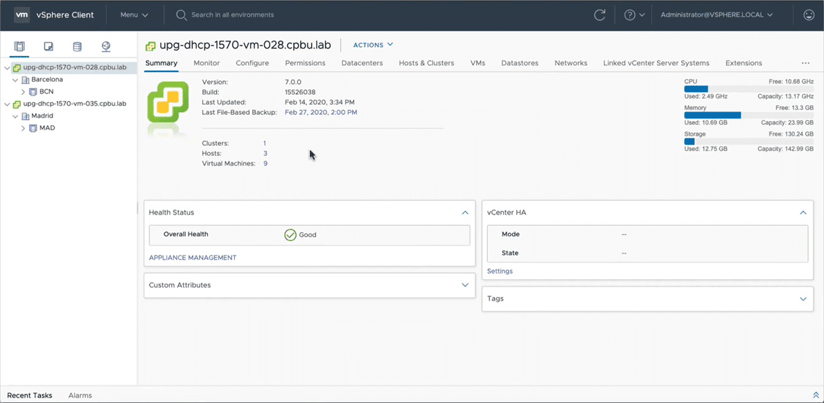 New-focused-view-of-vCenter-Server-7-in-vSphere-Client