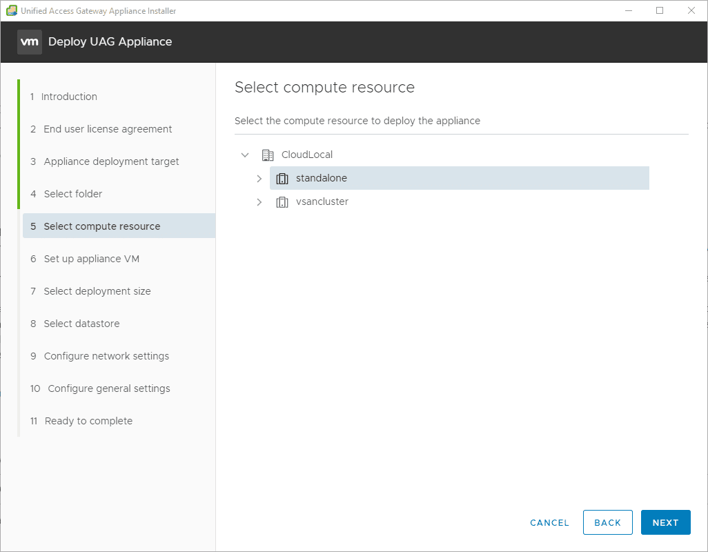 Select-the-compute-resource-for-the-UAG-deployment-utility