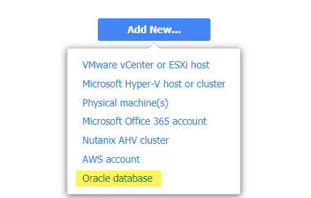 Adding-Oracle-database-to-NAKIVO-Backup-Replication-v9.3