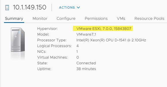 After-rebooting-the-ESXi-host-is-successfully-upgraded-to-ESXi-7-1