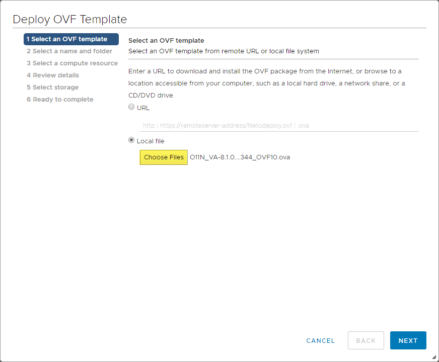 Choose-the-OVA-file-for-the-vRealize-Orchestrator-8.1-appliance-deployment