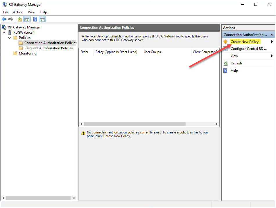 Create-a-connection-authorization-policy