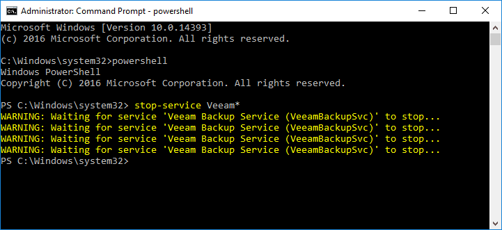 Stopping-Veeam-services-manually-using-PowerShell