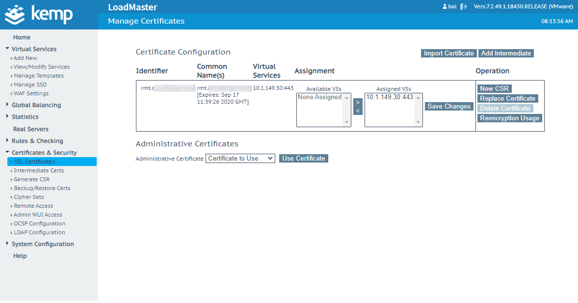 vmware horizon client ssl error