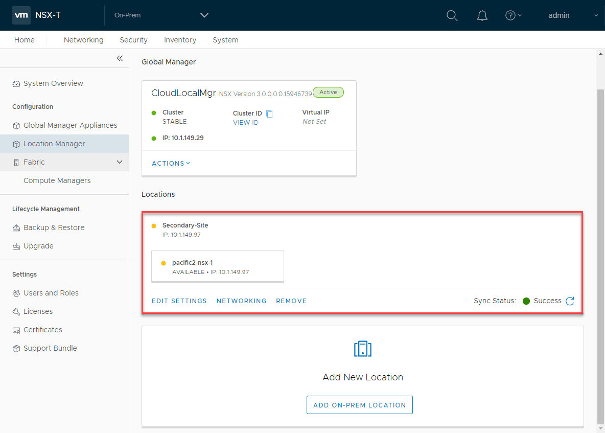 Secondary-NSX-site-is-added-successfully-to-the-NSX-global-manager