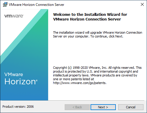Beginning-the-VMware-Horizon-8-Connection-Server-installation