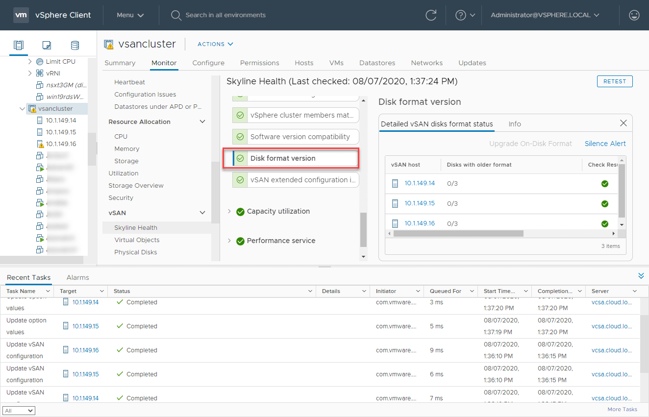 Disk-format-version-upgrade-completes-on-vSAN-7.0-cluster