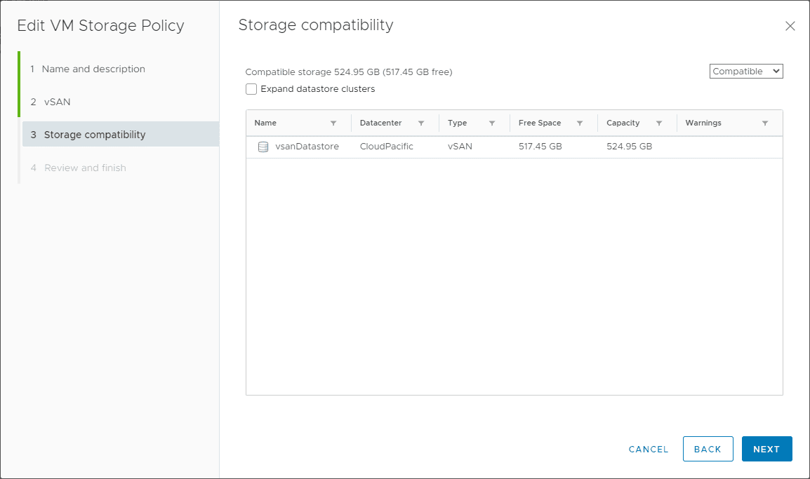 Checking-the-storage-compatibility