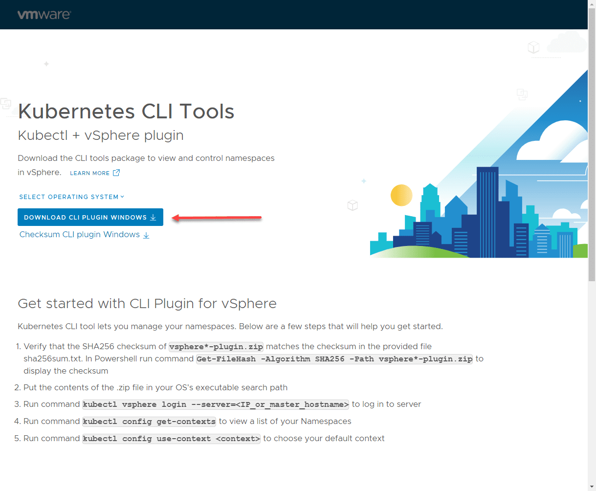 Download-the-Kubernetes-CLI-plugin