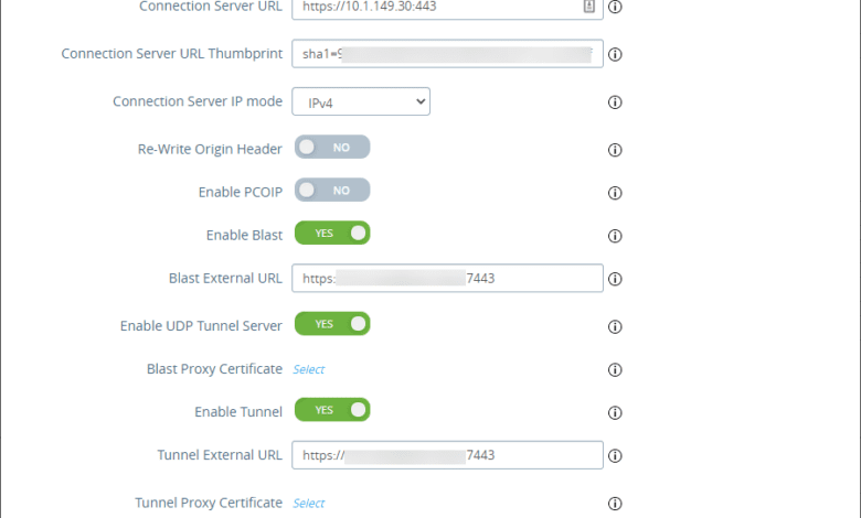 Configure-Horizon-Settings-external-ports-for-connecting-to-VMware-Horizon-home-lab