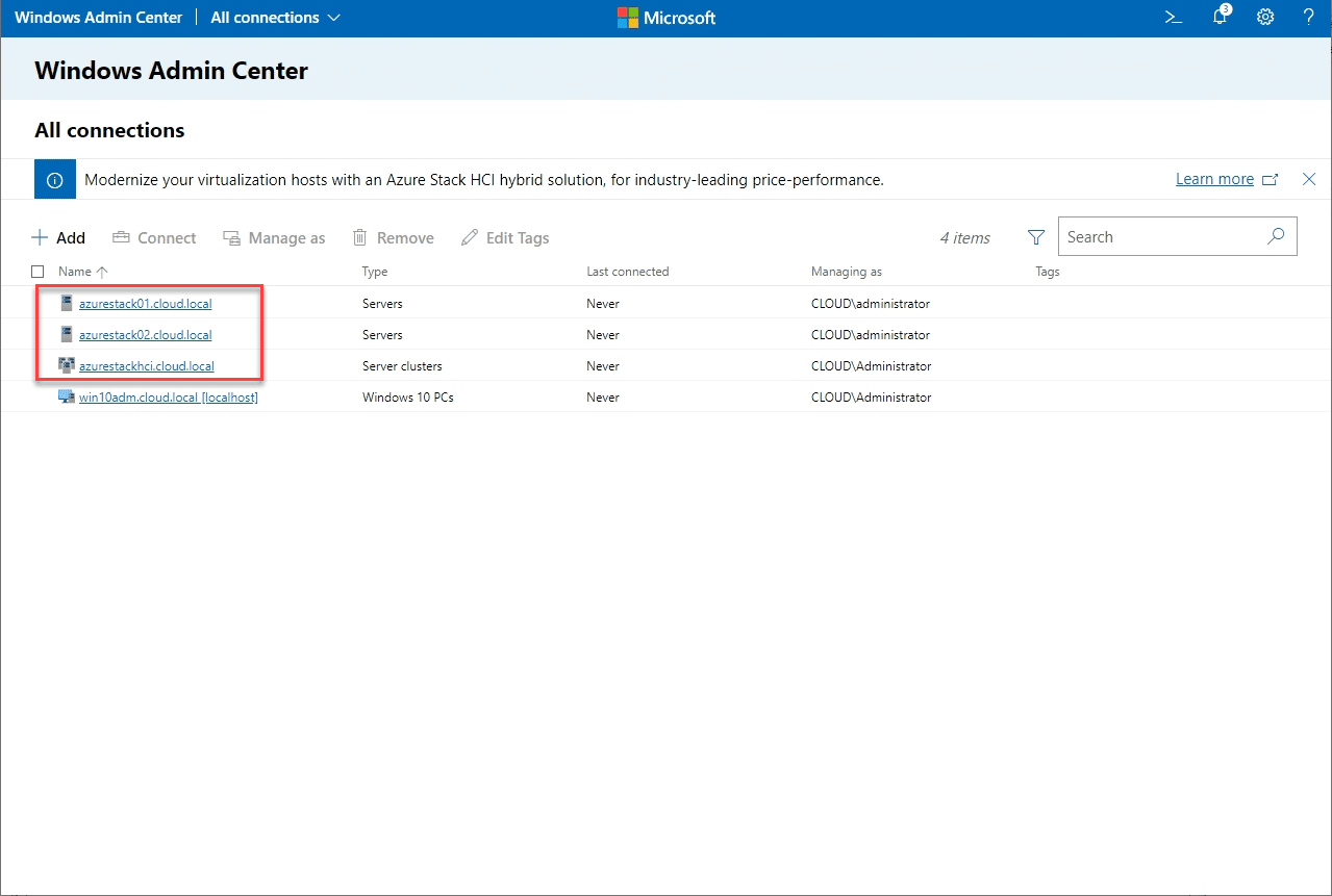 Connections-to-the-Azure-Stack-HCI-cluster-and-hosts-are-automatically-added-in-Windows-Admin-Center