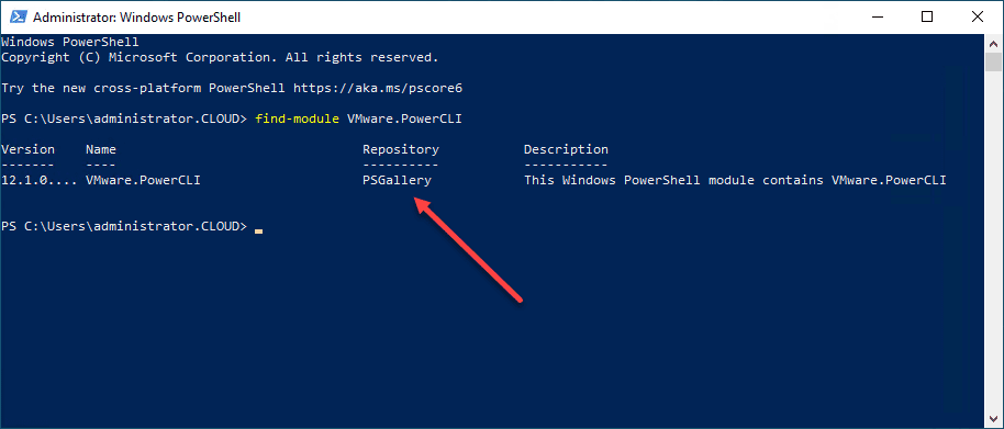 Finding-the-VMware-PowerShell-module-in-PowerShell-gallery-1