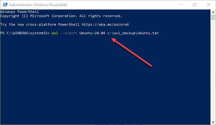 Using-the-WSL-export-command-to-export-a-WSL2-Ubuntu-20.04-image