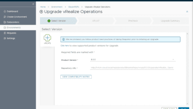 Upgrading vrealize operations manager 8.2 to 8.3