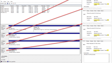 Multiple scsi controllers to vmdk mappings