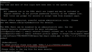 Vmware has pulled the vsphere esxi 7.0 update 2 release