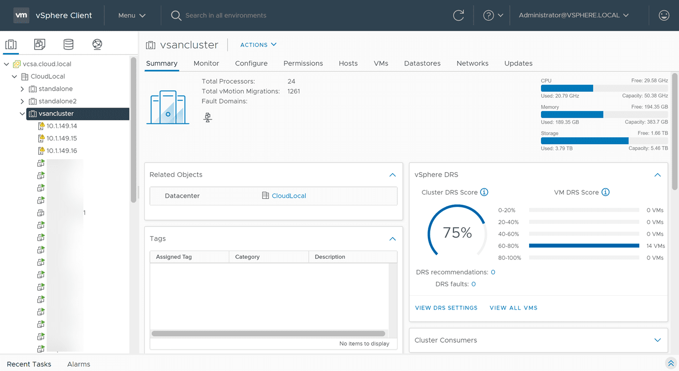 Vmware vcenter 7.0 update 2 brings a new vsphere client interface redesign