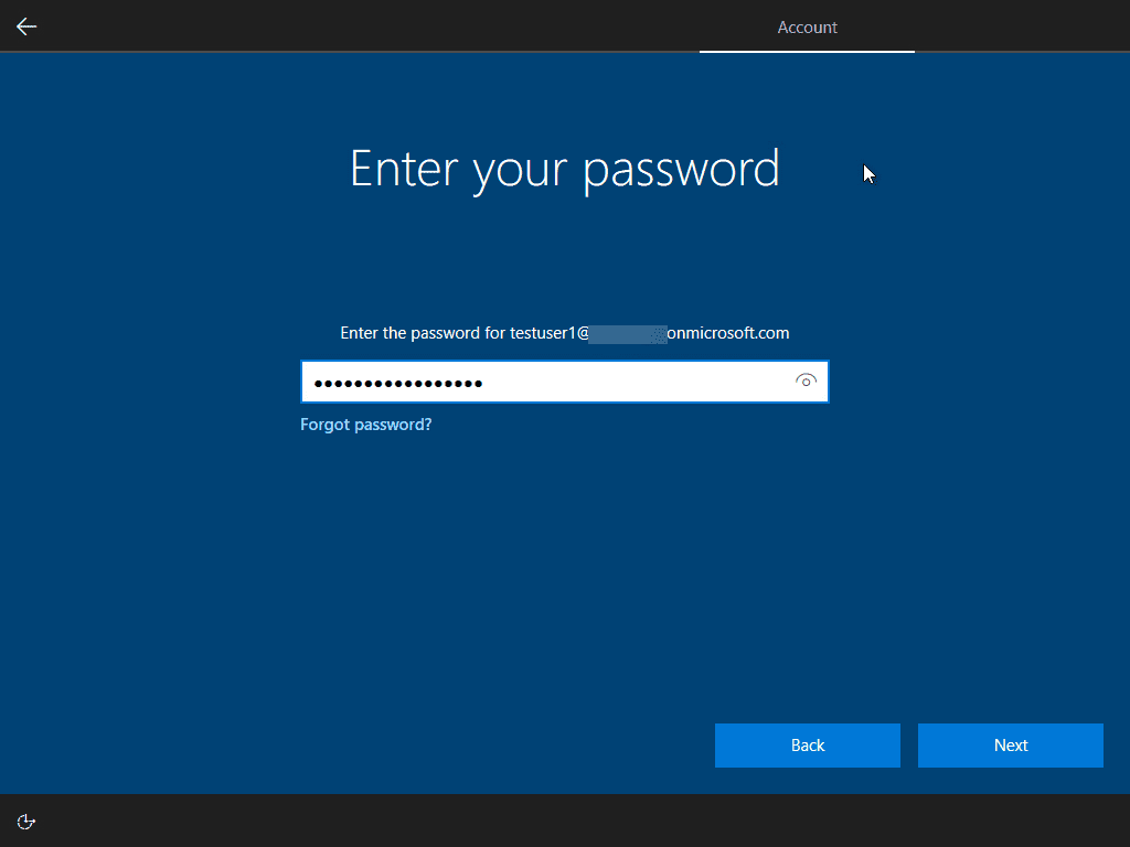 Enter your office 365 or microsoft 365 account password