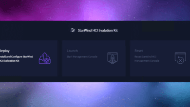 Navigating to the web managmeent console of the evaluation kit vm