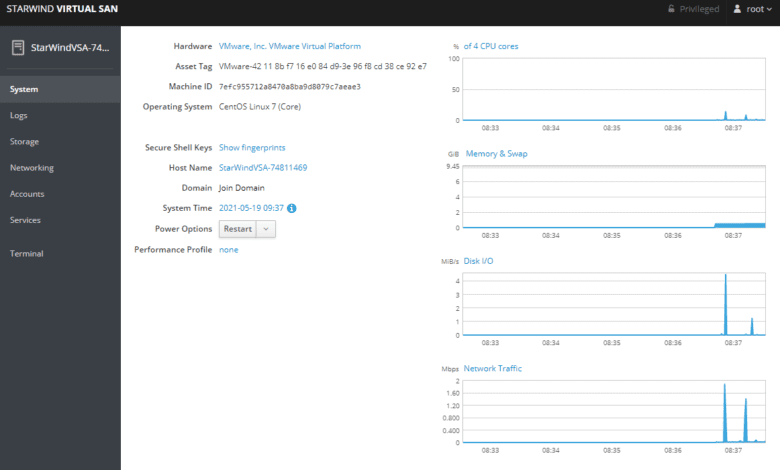 Starwind linux vsa for deploying starwind vsan