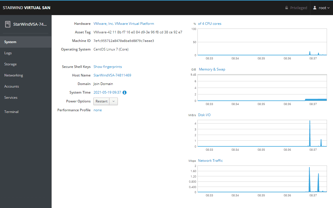 Starwind linux vsa for deploying starwind vsan