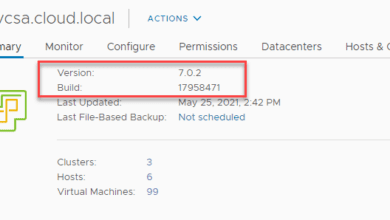 Stay up to date with vsphere releases