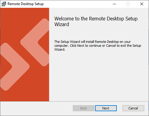 Installing the Remote Desktop App for Windows