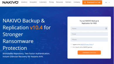 NAKIVO Backup and Replication v10.4 released for download