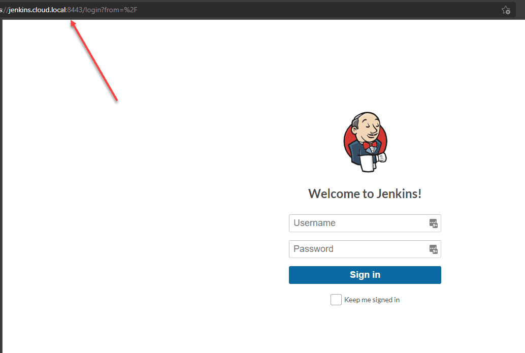 Jenkins is now running SSL on port 8443