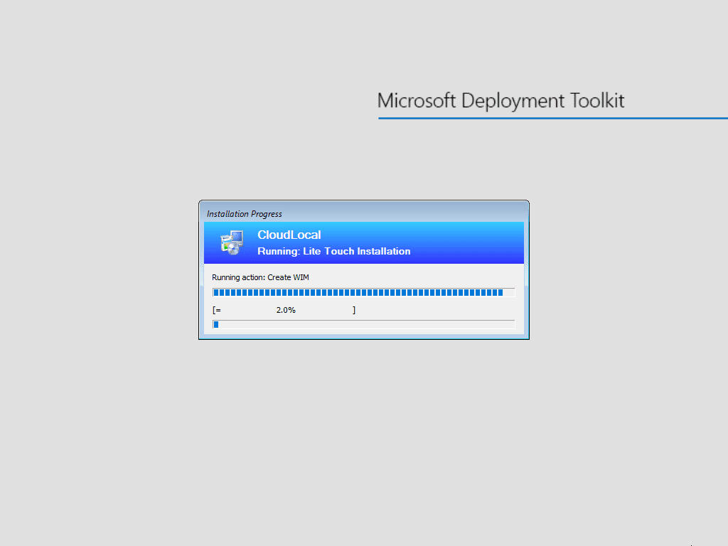 After building MDT captures the Windows 11 image