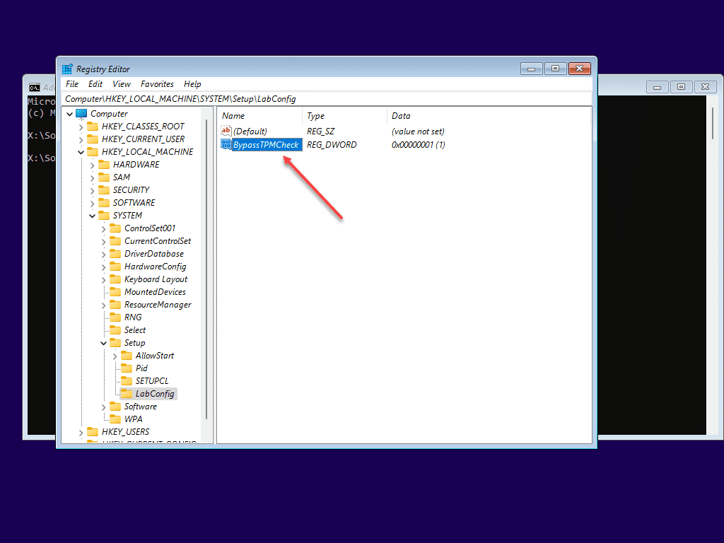 Install Windows 11 Without Tpm Registry Hack