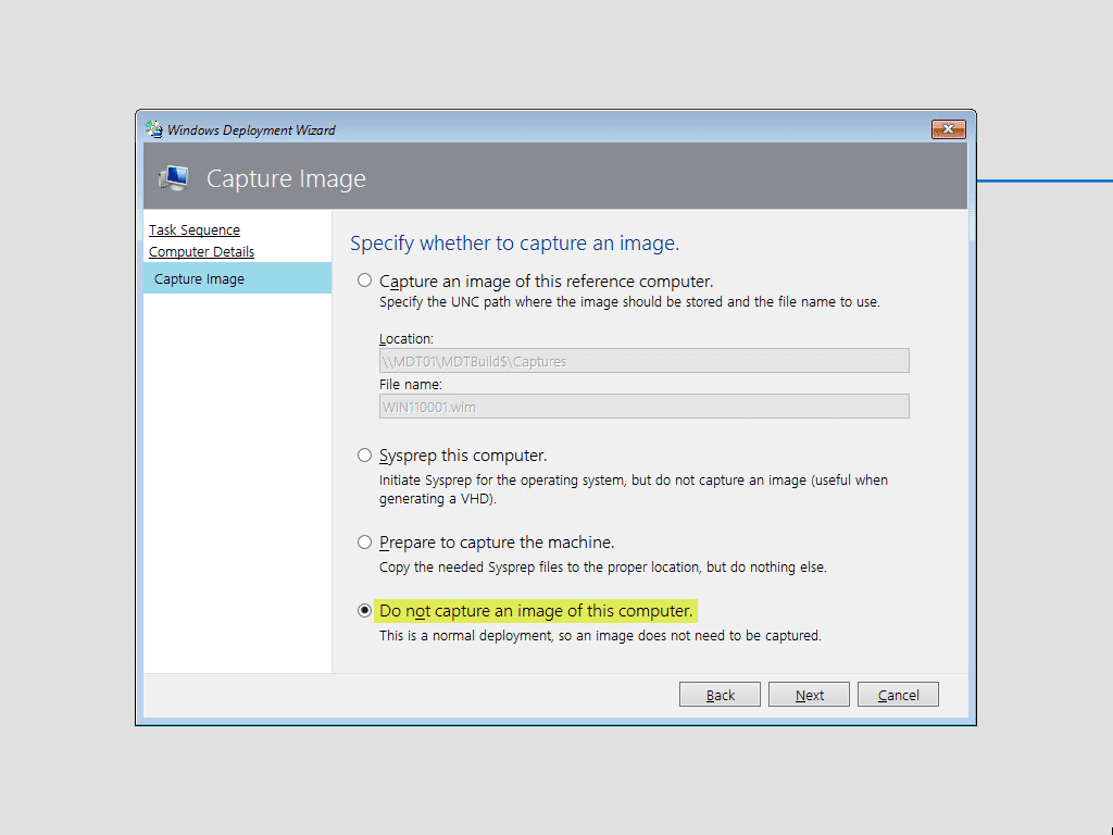 Deploy Windows 11 with MDT