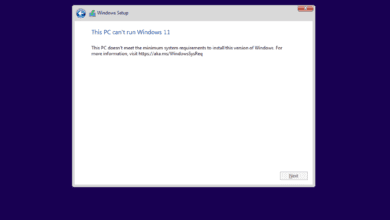This PC cant run Windows 11
