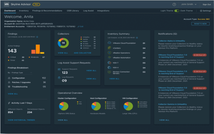 What is VMware Skyline Pro