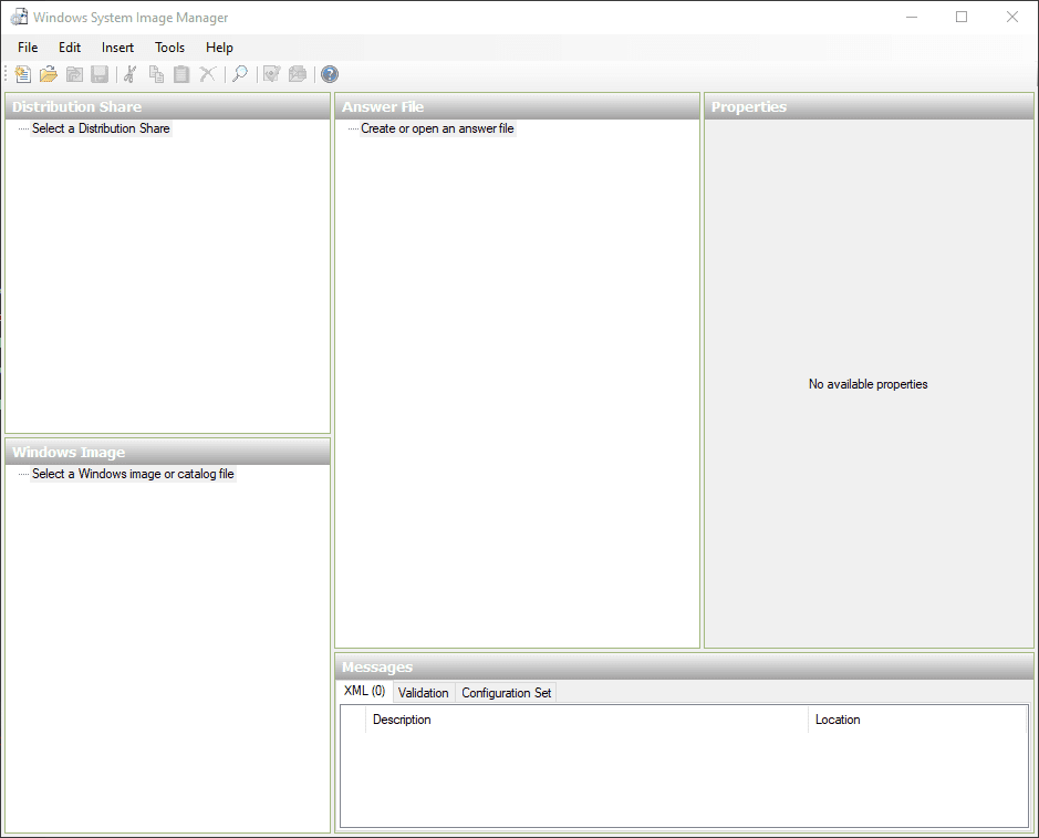 Windows System Image Manager