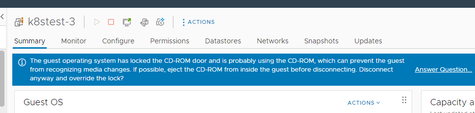 CD ROM drive locked by the operating system