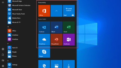 Microsoft 365 Office apps appear in the Start menu
