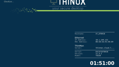 Secure ThinOX4PC environment with VDI connection configured