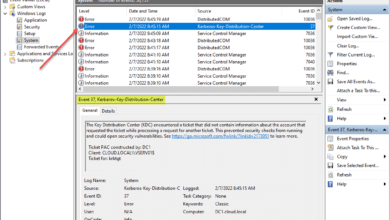 After enforcement the EventIDs are now errors instead of warnings