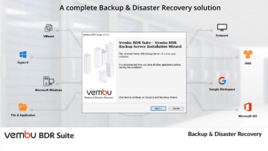 Installing Vembu BDRSuite v5.1
