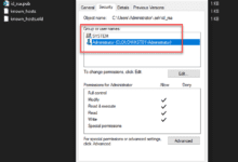 Setting permissions on the SSH private key