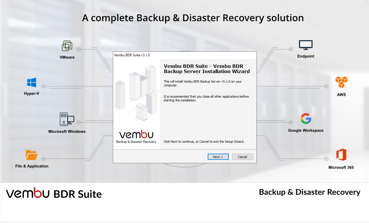 BDRSuite helps companies align with backup best practices