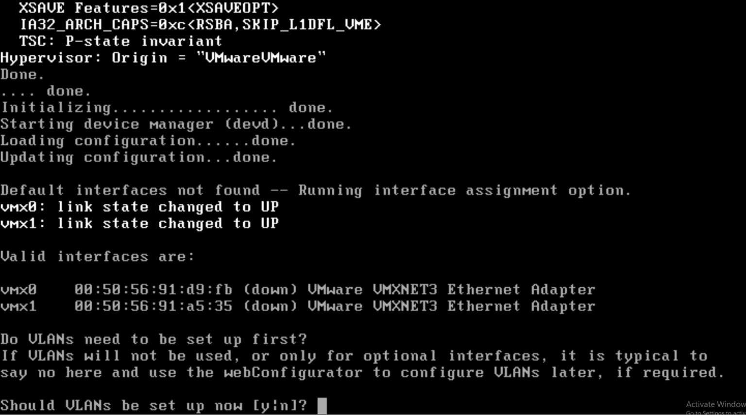 Deploy pfSense VMware stepbystep Virtualization Howto