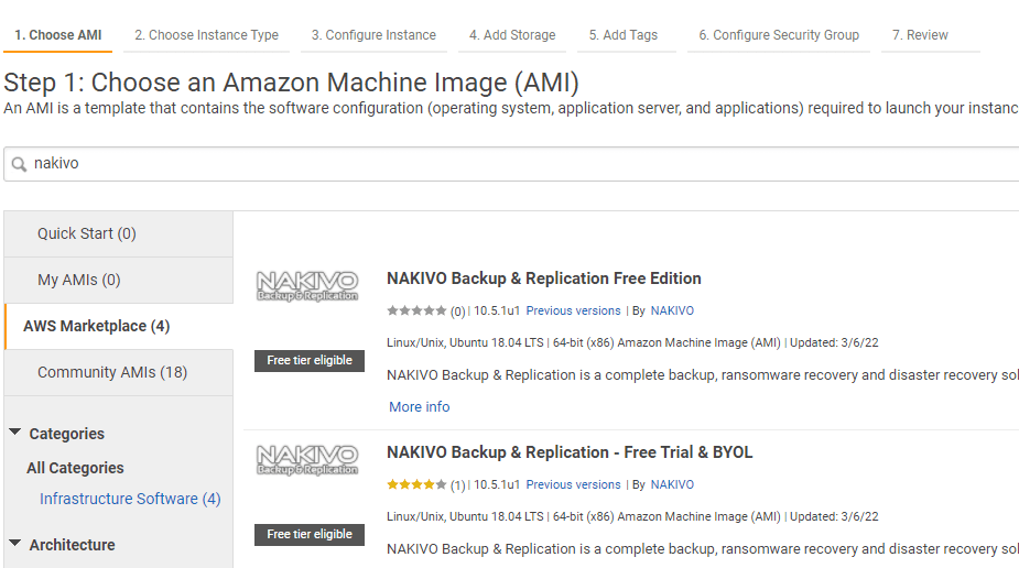 NAKIVO Backup and Replication introduces hardened AMI instances