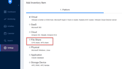 NAKIVO Backup and Replication v10.6 Beta allows backing up NAS and file shares