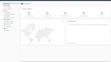 Accessing the VMware HCX console