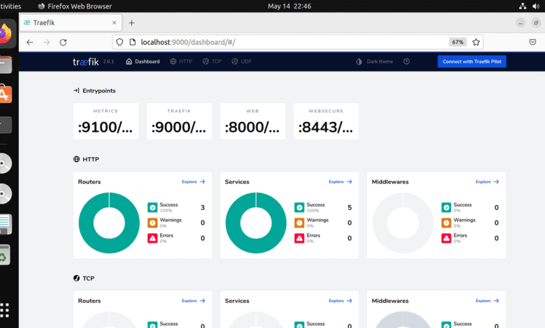 K3s Traefik Dashboard Enable and configuration